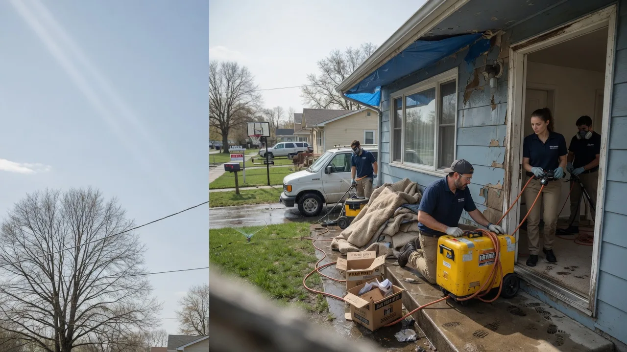 Basement Flood Cleanup in Coplay, PA near me